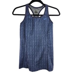 Nike Dri Fit Racer Back Purple Tank Top Womens Small